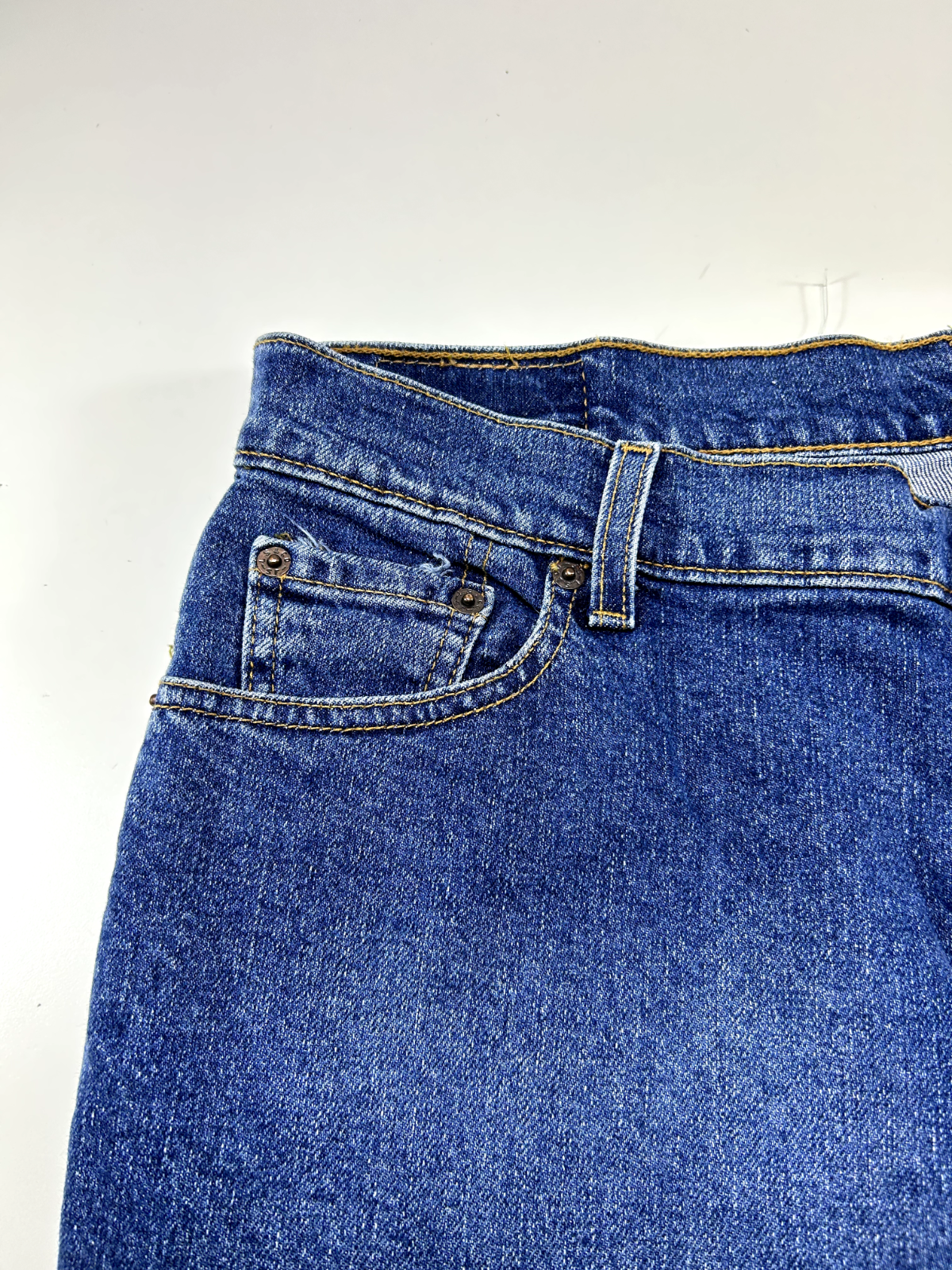 Vintage 90s Levis 512 Red Tab Slim Fit Dark Wash Denim Pants Size 36