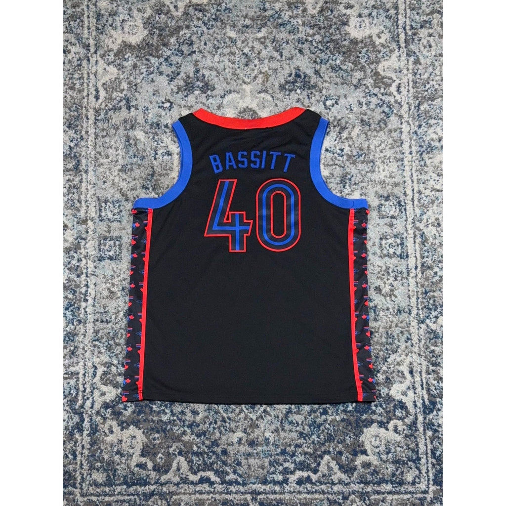 Chris Bassit #40 Toronto Blue Jays MLB City Connect Basketball Jersey Size XL