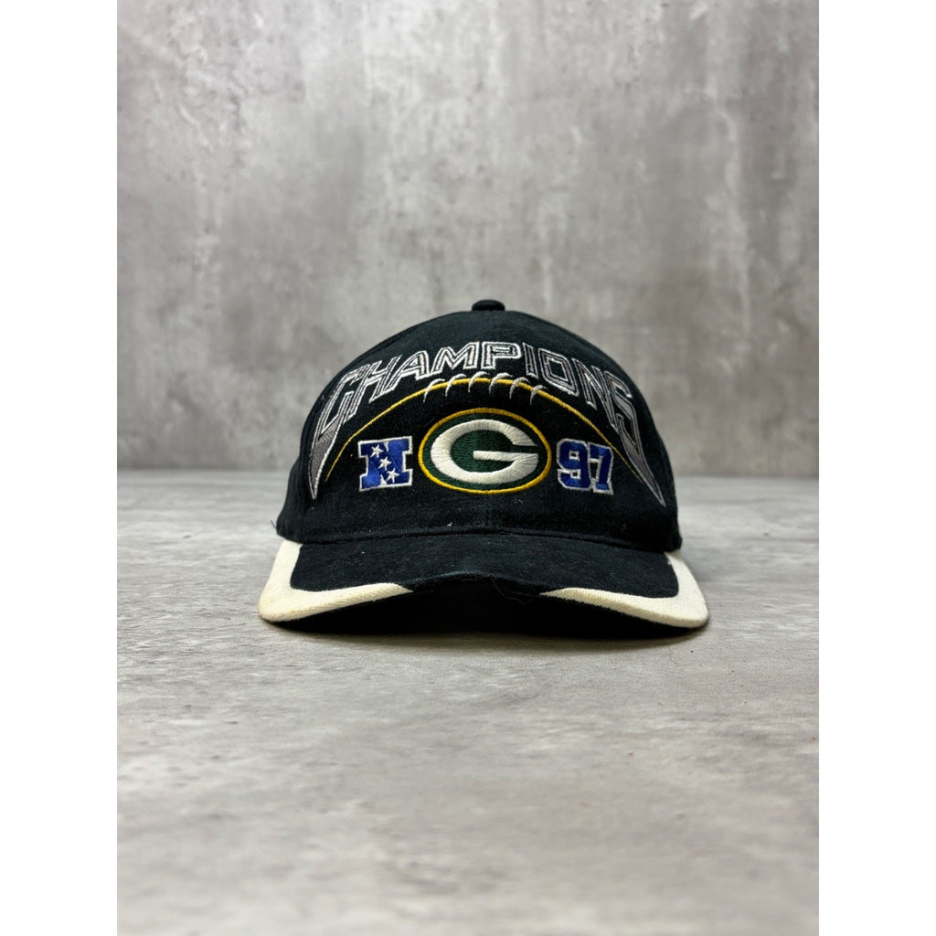 Vintage 1997 Green Bay Packers NFL Sports Specialties Snapback Hat OSFA