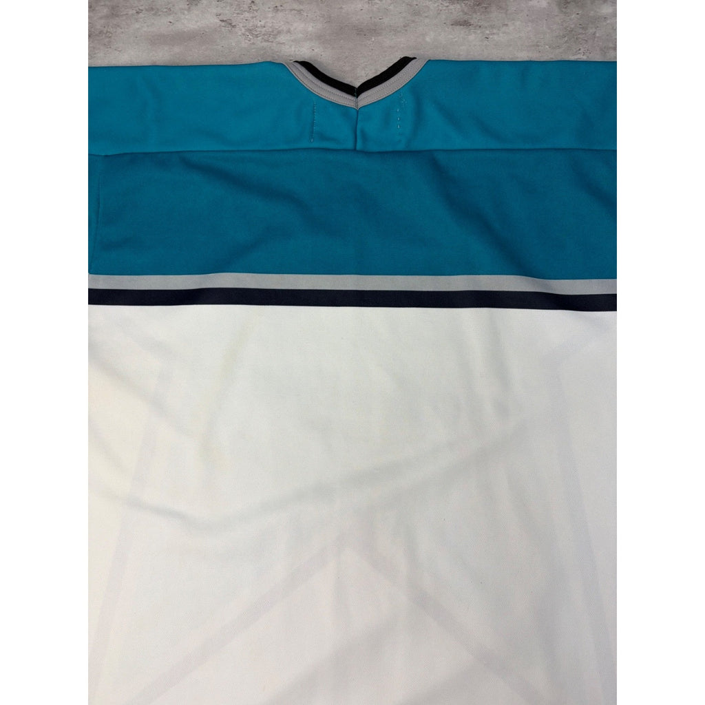 Vintage NHL Eastern Conference Embroidered Graphic CCM Hockey Jersey Size XL