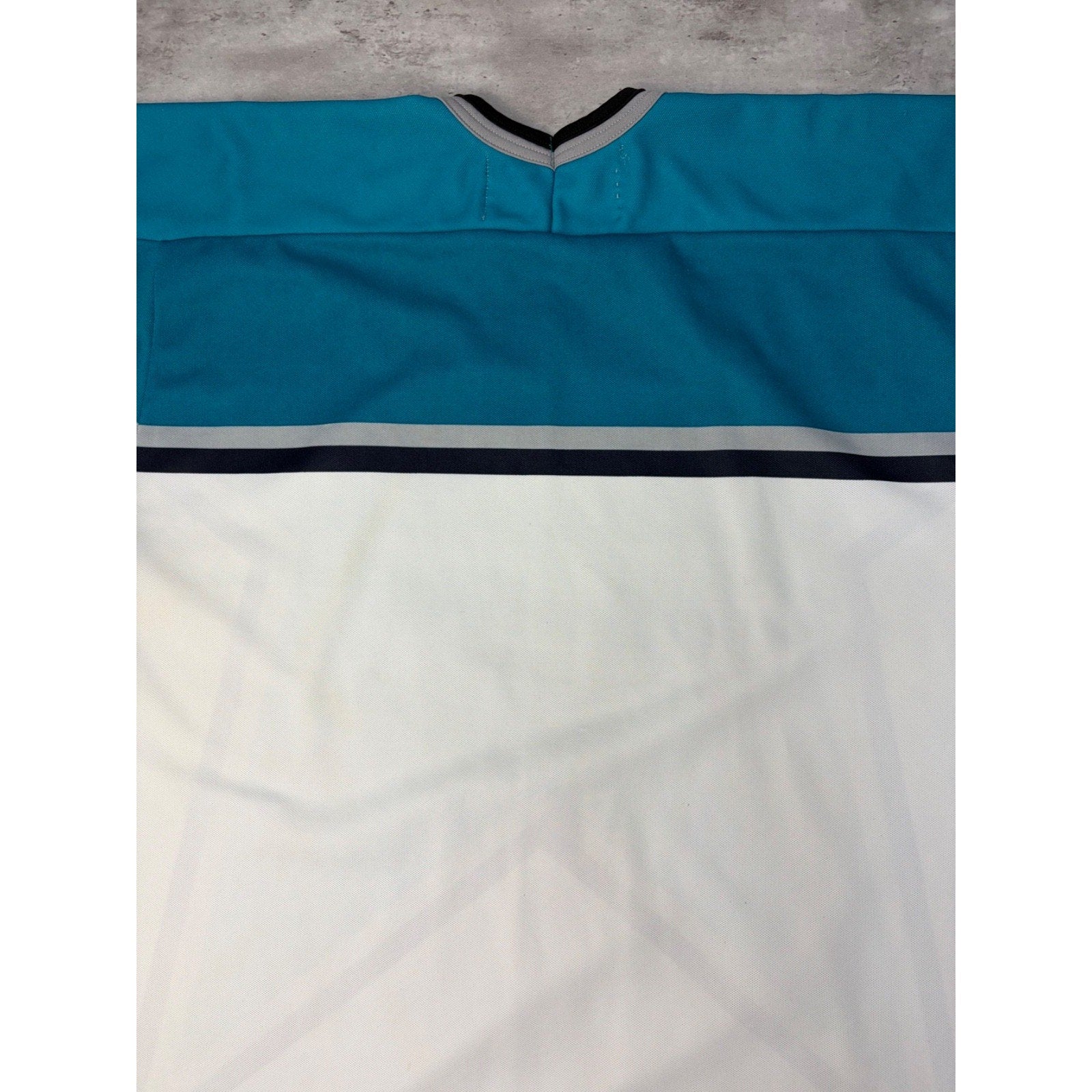 Vintage NHL Eastern Conference Embroidered Graphic CCM Hockey Jersey Size XL
