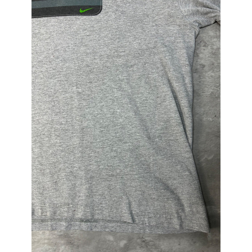 Vintage 90s Nike Box Logo Spellout Swoosh Graphic T-Shirt Size XL