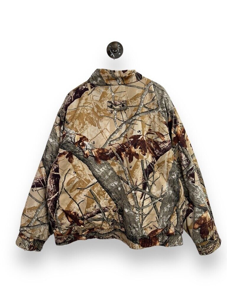 Outfitters Ridge Fusion 3D Fall Tree Camo Insulated Full Zip Jacket Size XL