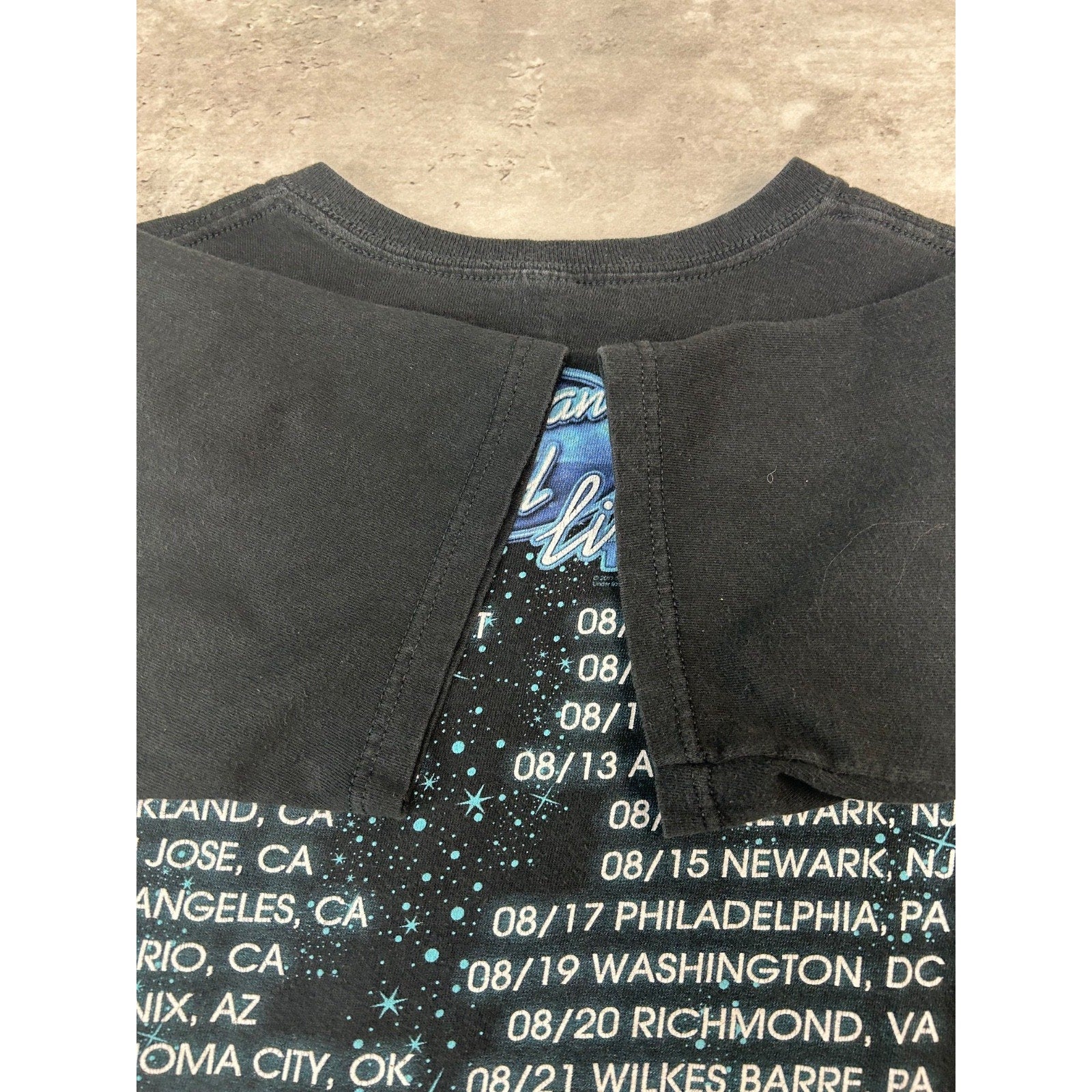 American Idol 10th Anniversary Tv Show Promo Graphic T-Shirt Size Small