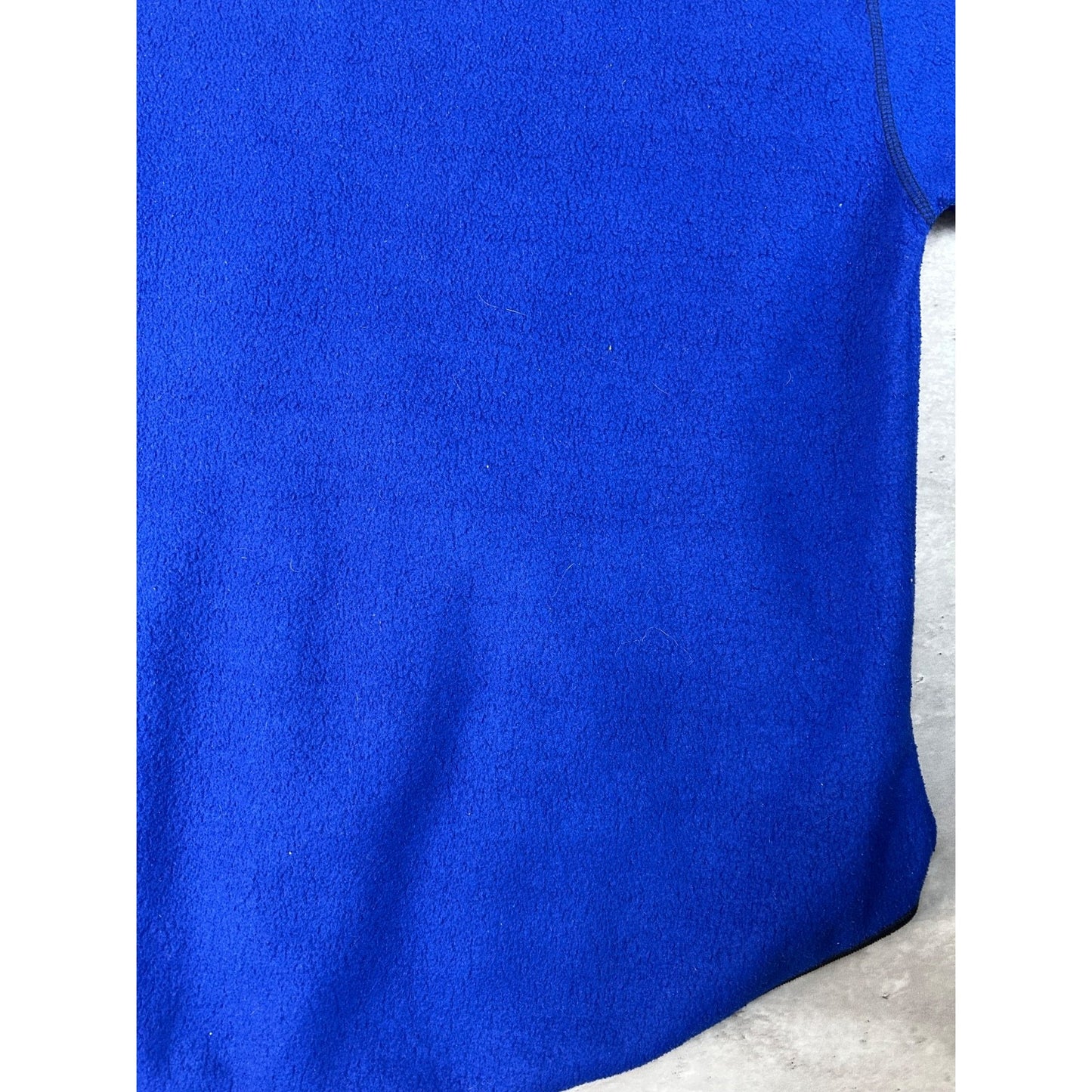 Vintage USA Embroidered Arc Spellout 1/4 Zip Fleece Sweatshirt Size 2XL