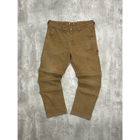 Vintage Dickies Canvas Workwear Carpenter Pants Size 37 Beige