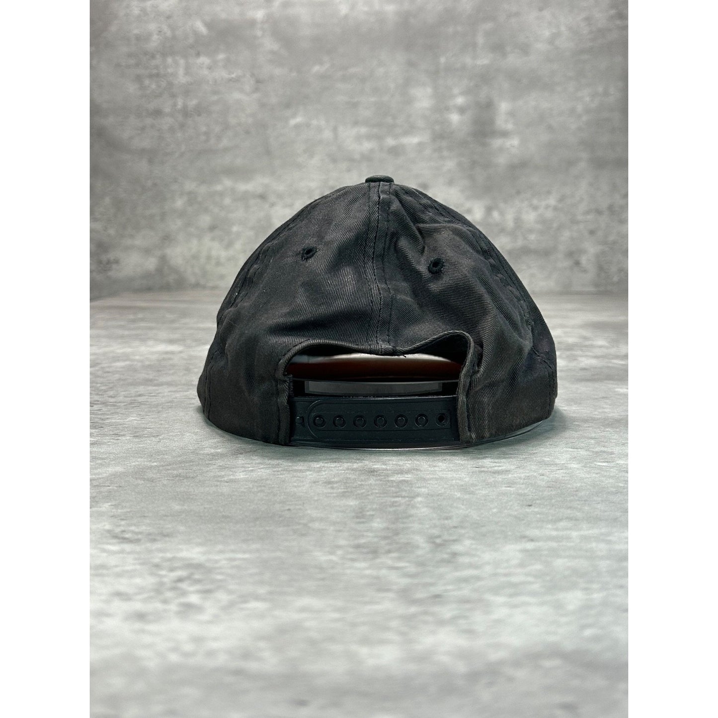 Vintage 90s Pittsburgh Steelers NFL Embroidered Spellout Snapback Hat OSFA