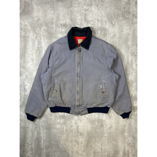 Vintage 80s/90s Carhartt Insulated Canvas Workwear Santa Fe Jacket Size XL
