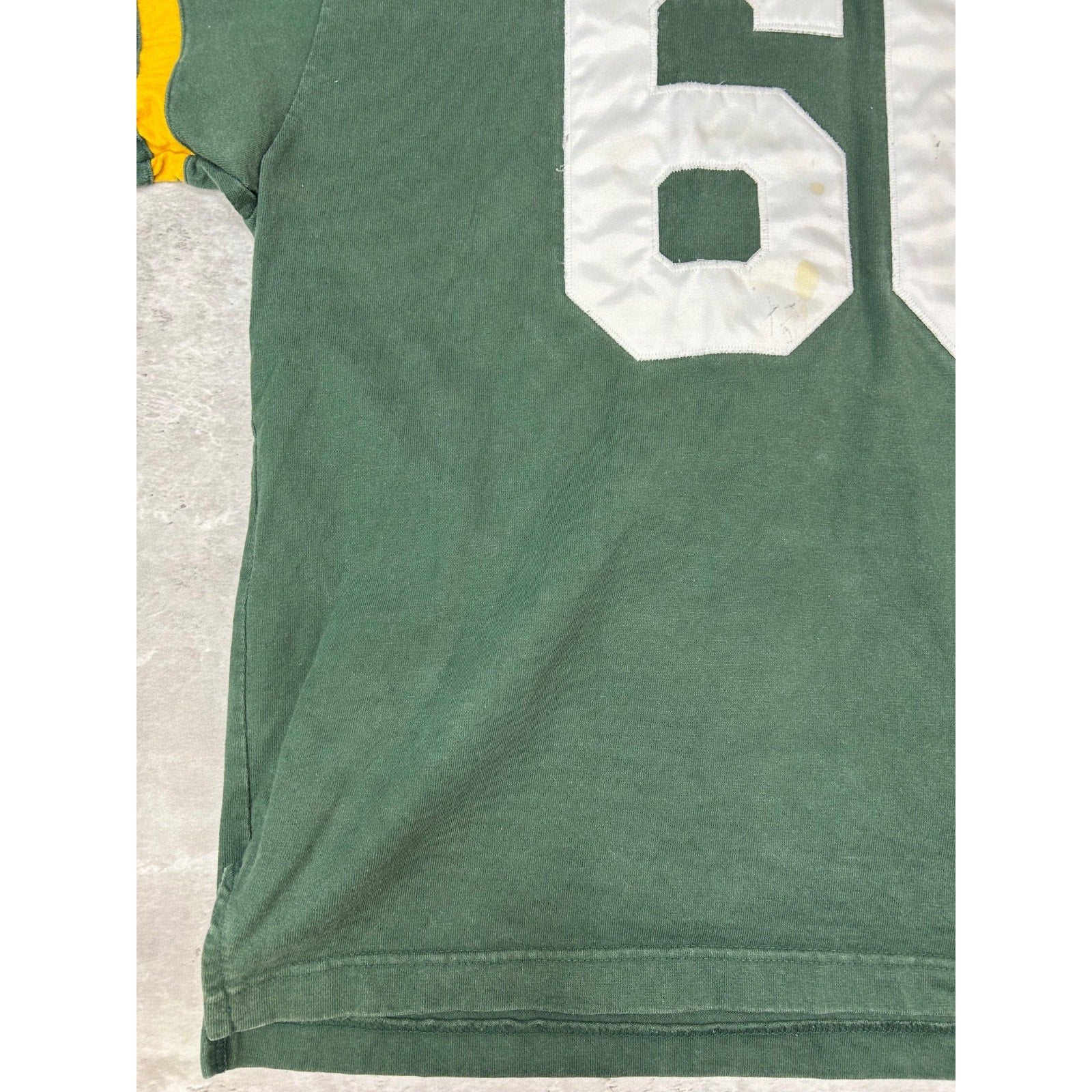 Vintage 90s Phillip Nitschke #66 Green Bay Packers NFL Jersey Sweatshirt Size XL