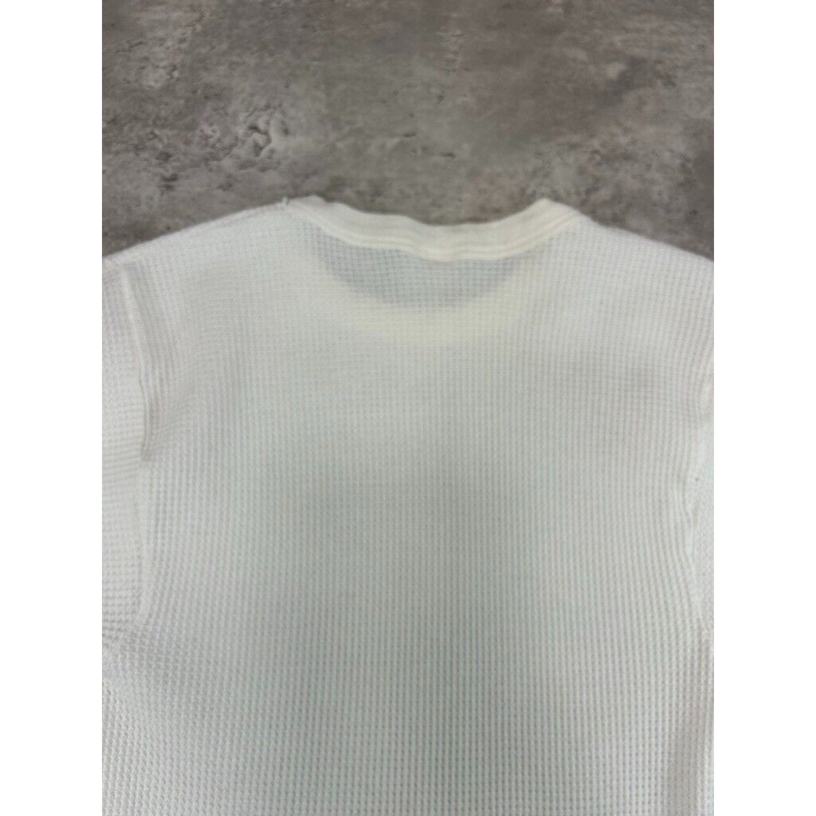 Vintage 1980s Handex Blank Thermal Print Long Sleeve T-Shirt Size Medium