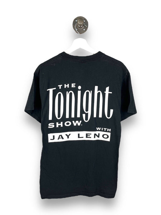 Vintage 90s The Tonight Show With Jay Leno Tv Show Promo T-Shirt Size Medium