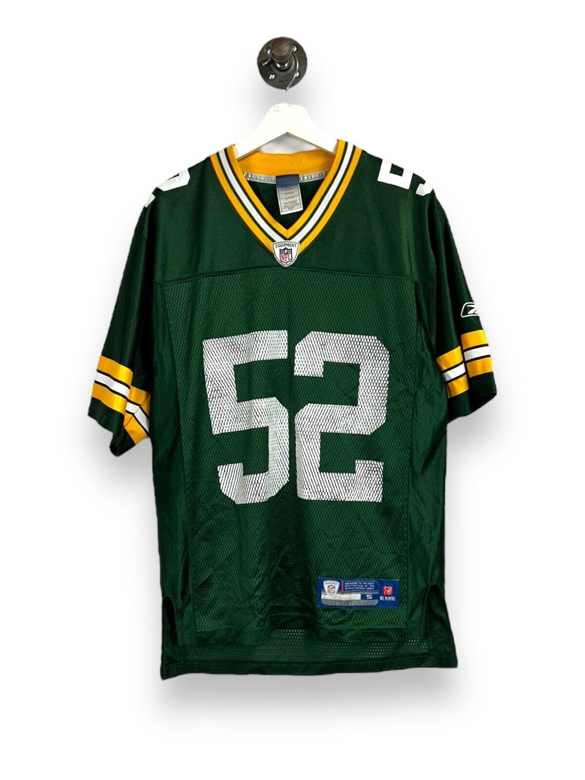 Clay Matthews #52 Green Bay Packers NFL Reebok Football Jersey Size Small