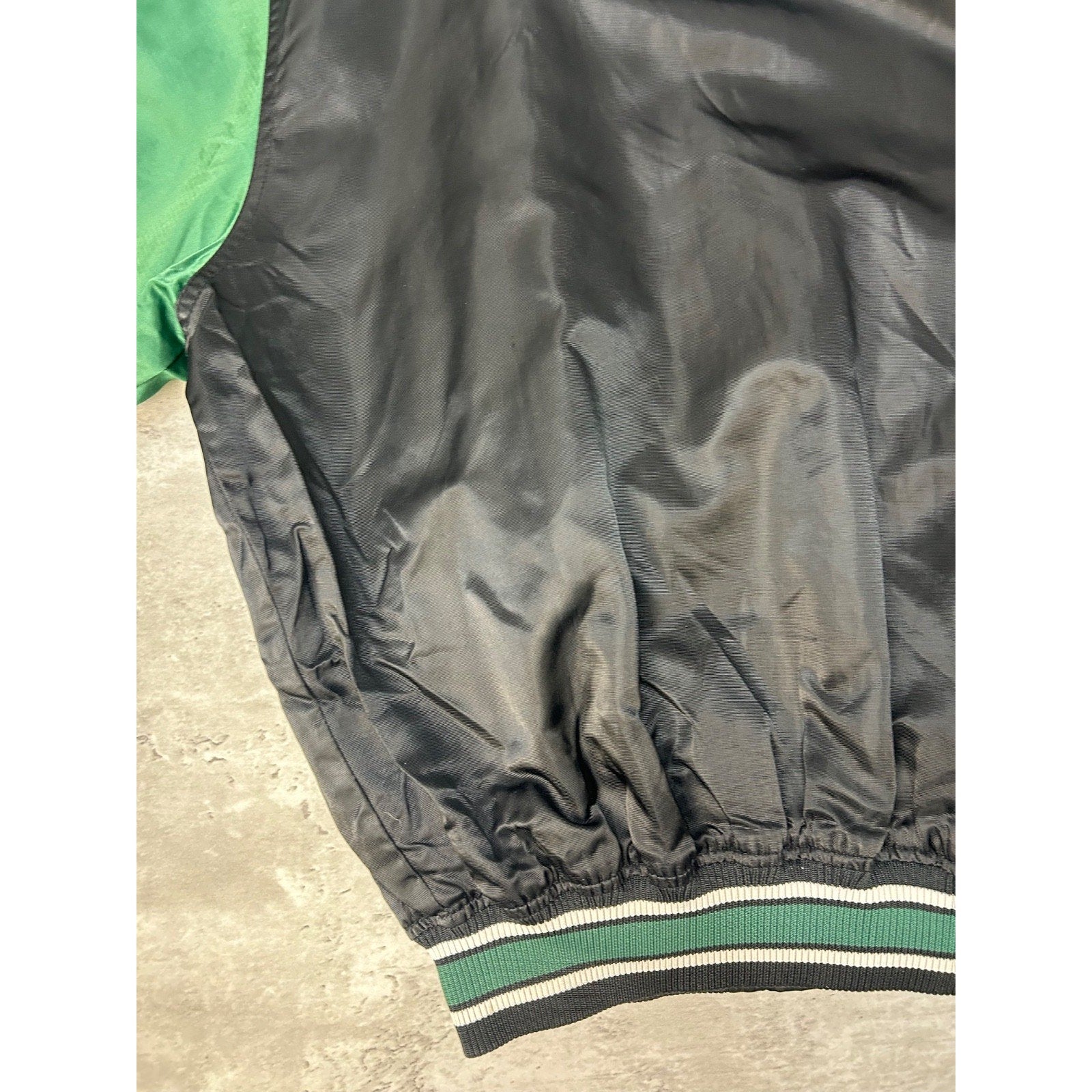 Vintage 90s Buffalo Bisons MiLB Starter Satin Bomber Jacket Size XL