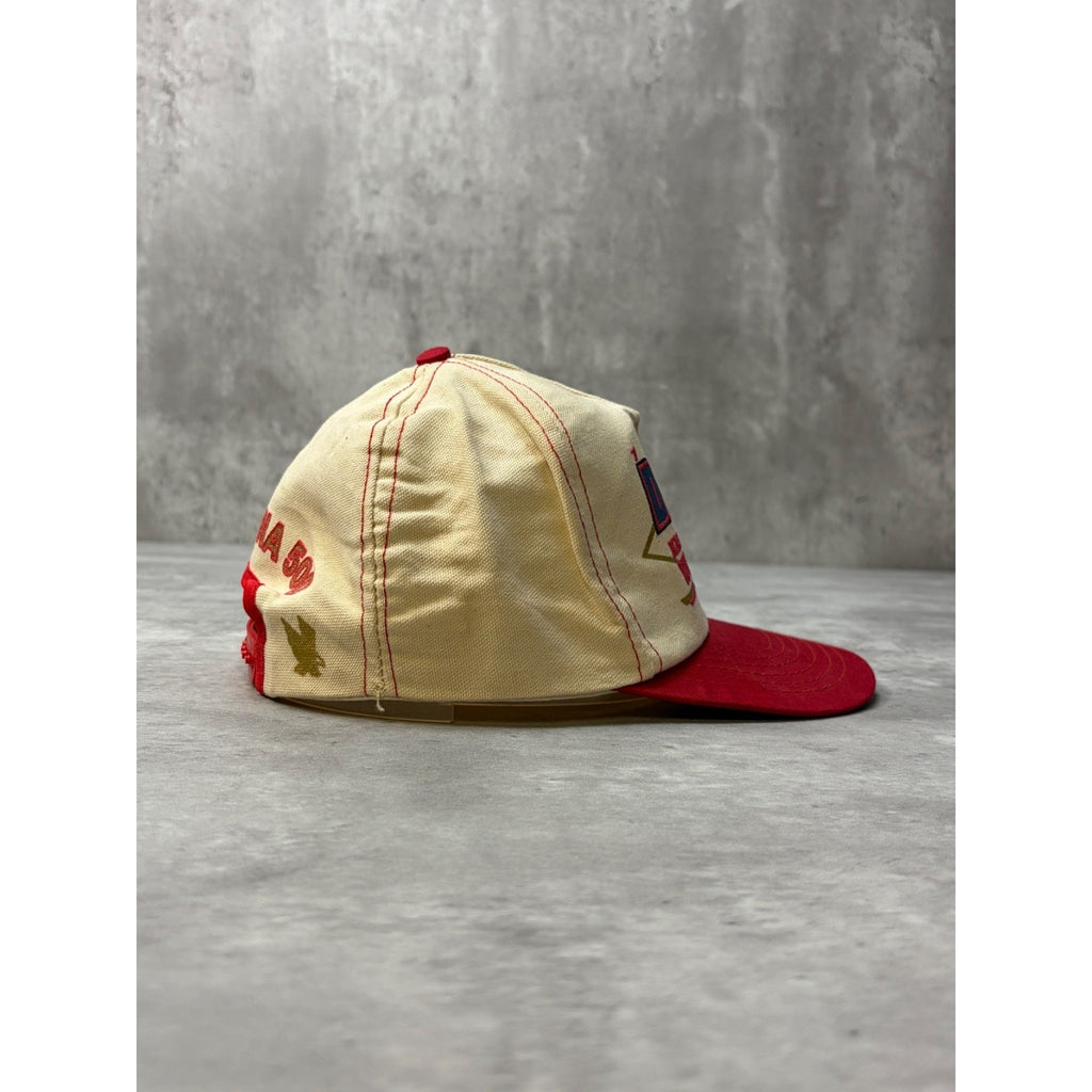 Vintage 1994 Nascar Daytona 500 Winston Cup Spellout Graphic Snapback Hat OSFA