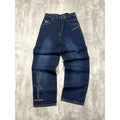 Vintage Y2K Womens Phat Farm Embroidered Medium Wash Denim Pants