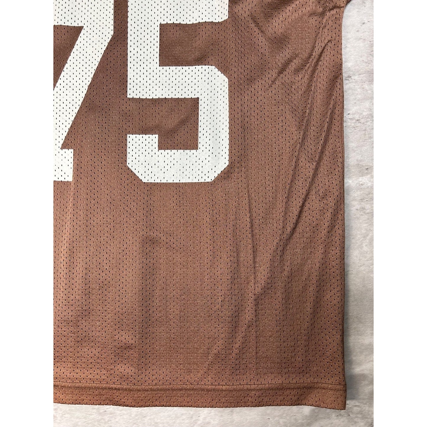Vintage 1998 Lomas Brown #75 Cleveland Browns NFL Football Jersey YOUTH XL