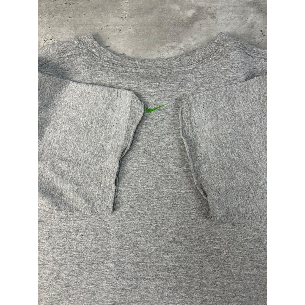 Vintage 90s Nike Box Logo Spellout Swoosh Graphic T-Shirt Size XL