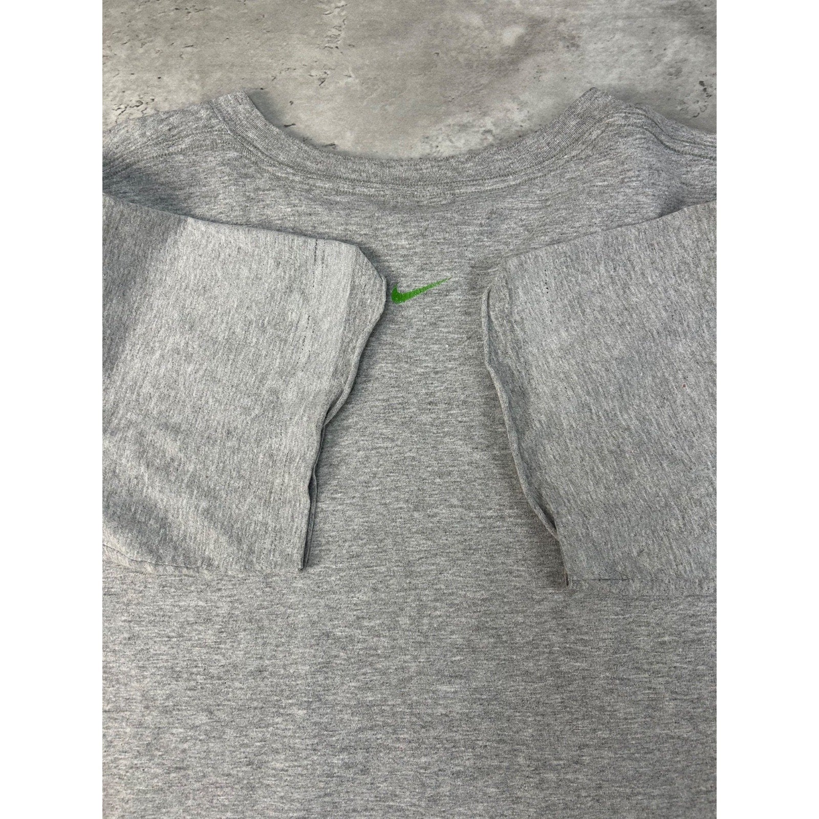 Vintage 90s Nike Box Logo Spellout Swoosh Graphic T-Shirt Size XL