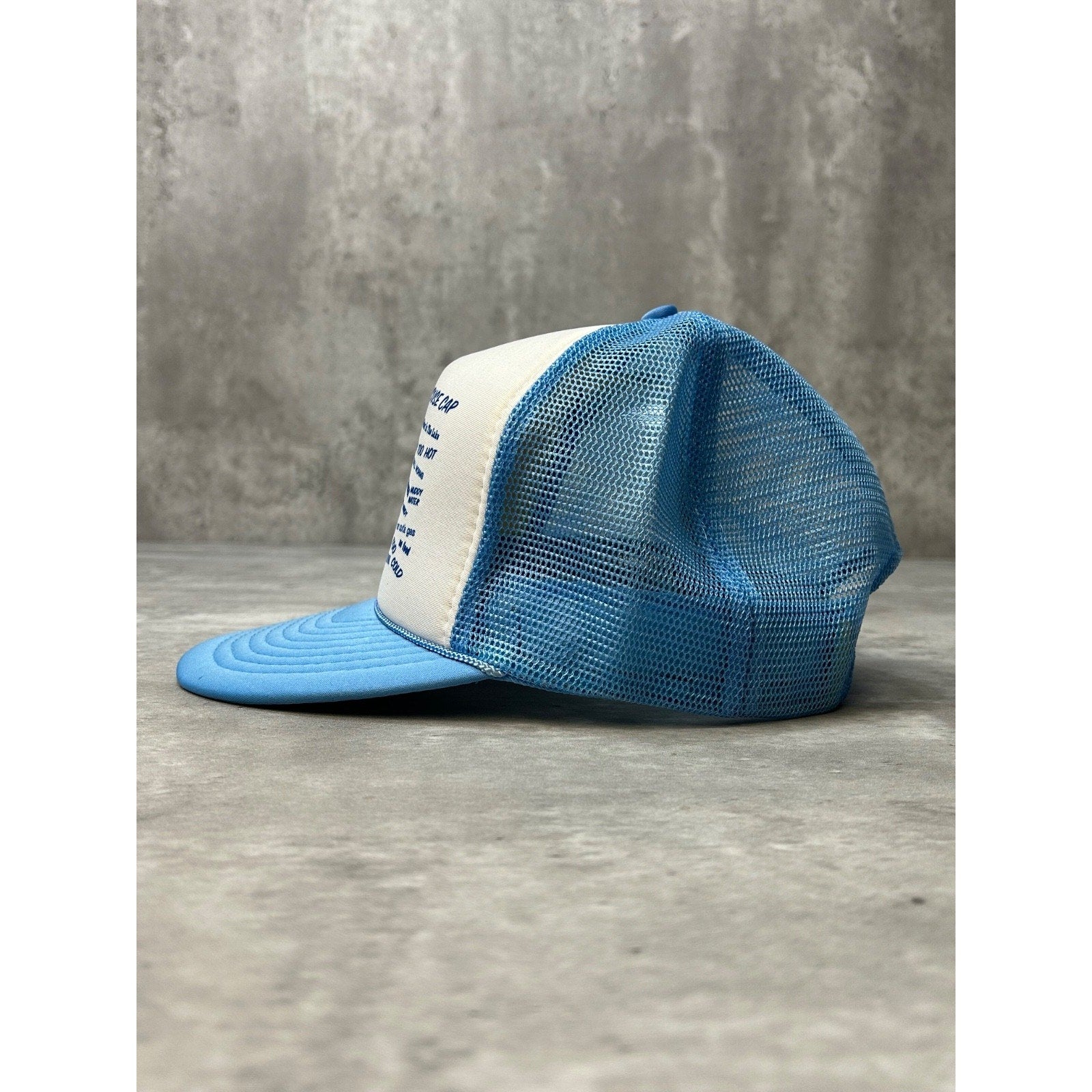 Vintage 80s/90s FIshermans Excuse Comedy Trucker Snapback Hat OSFA