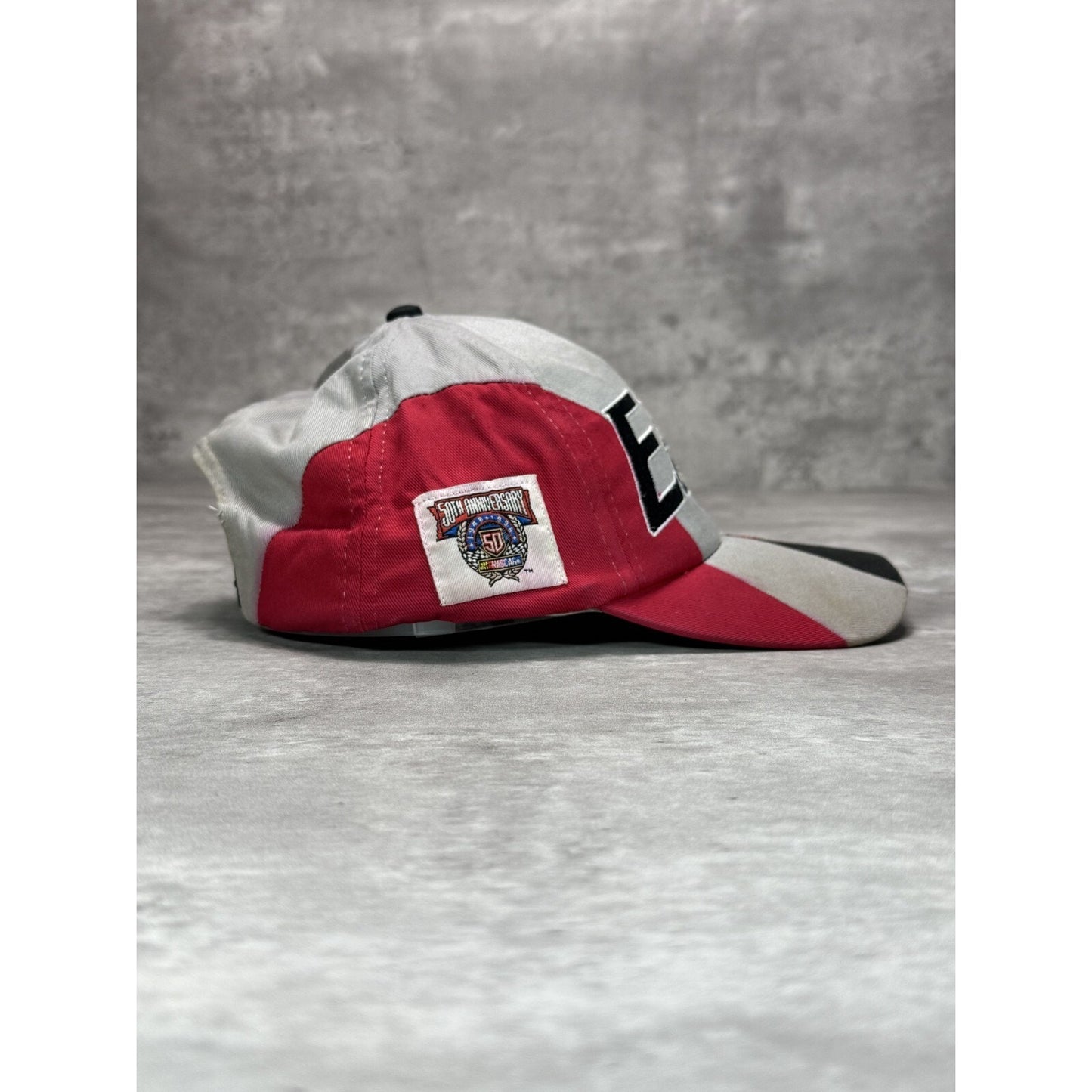 Vintage 90s Dale Earnhardt #3 NASCAR 50th Anniversary Snapback Hat OSFA