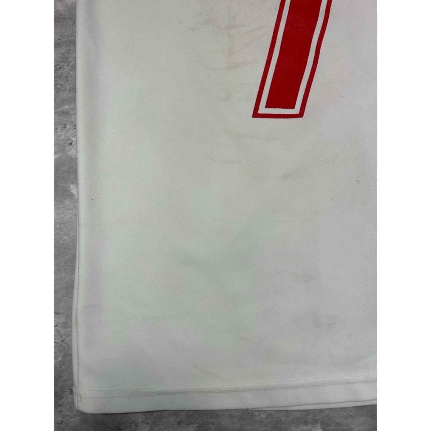Vintage 1976 #7 Canada Cup Hockey Jersey Size Medium White