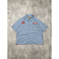 Vintage West Coast Choppers Jesse James Cropped Button Up Shirt Size XL