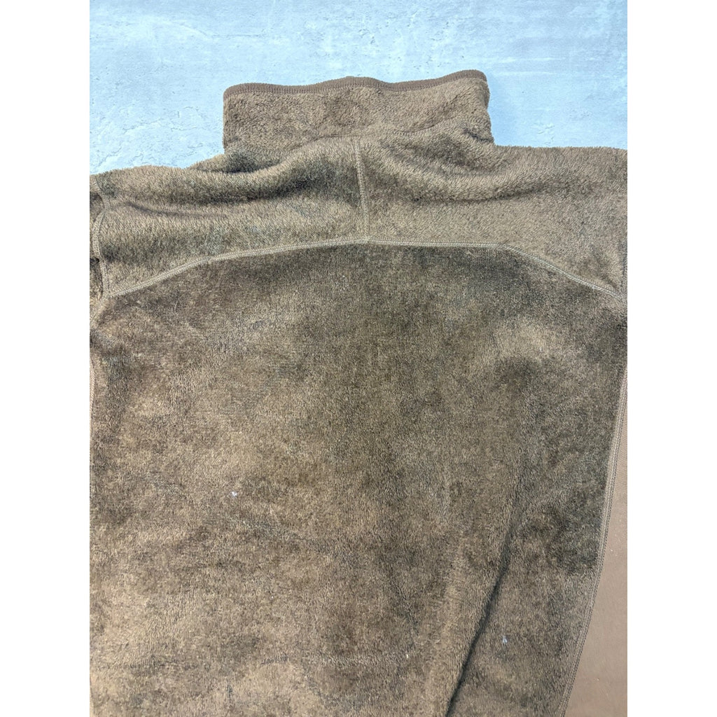 Vintage Patagonia Rhythm Brown Earth Tone Full Zip Fleece Sweatshirt Size XL