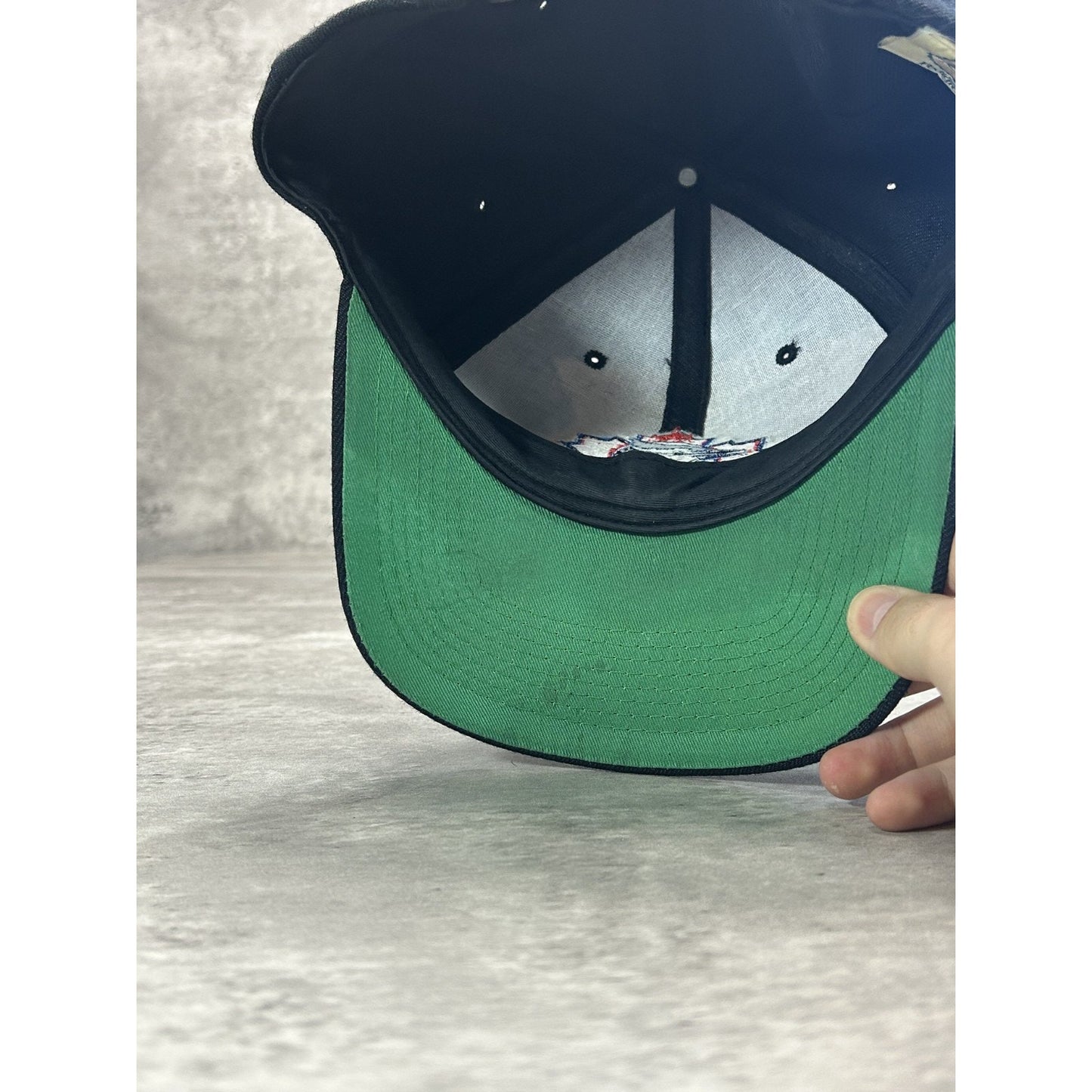 Vintage Toronto Blue Jays MLB Embroidered Logo Baseball Snapback Hat OSFA Black