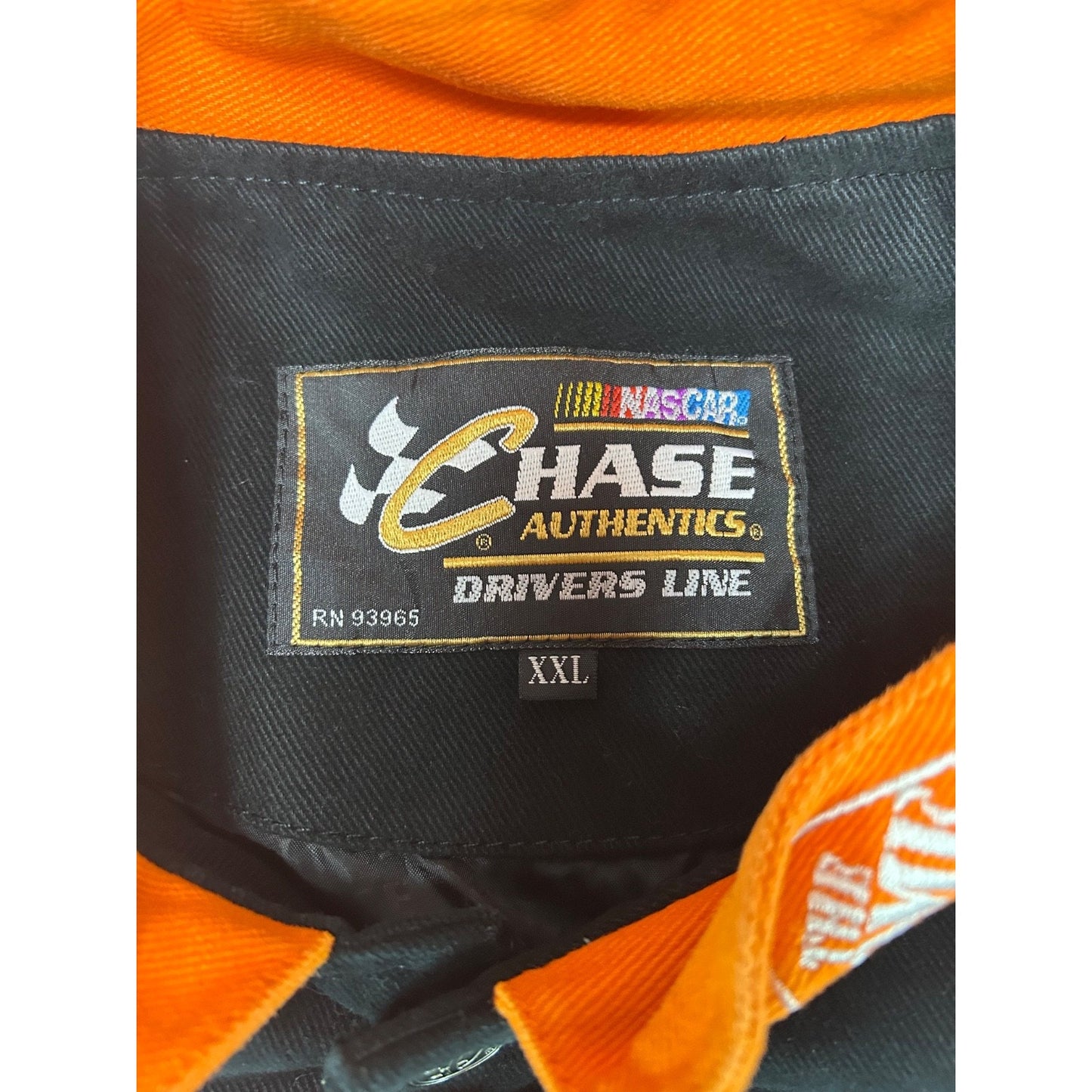 Vintage Tony Stewart #20 Home Depot Nascar Racing Jacket Size 2XL