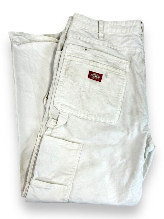 Dickies Canvas Workwear Carpenter Painter Pants Size 35W