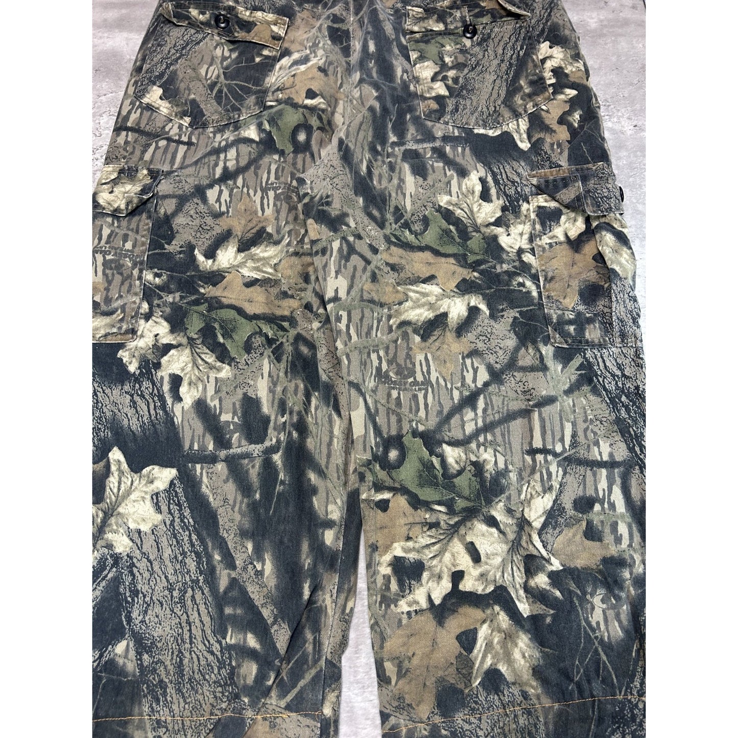 Vintage Mossy Oak Break Up Tree Camo Hunting Cargo Pants Size 42
