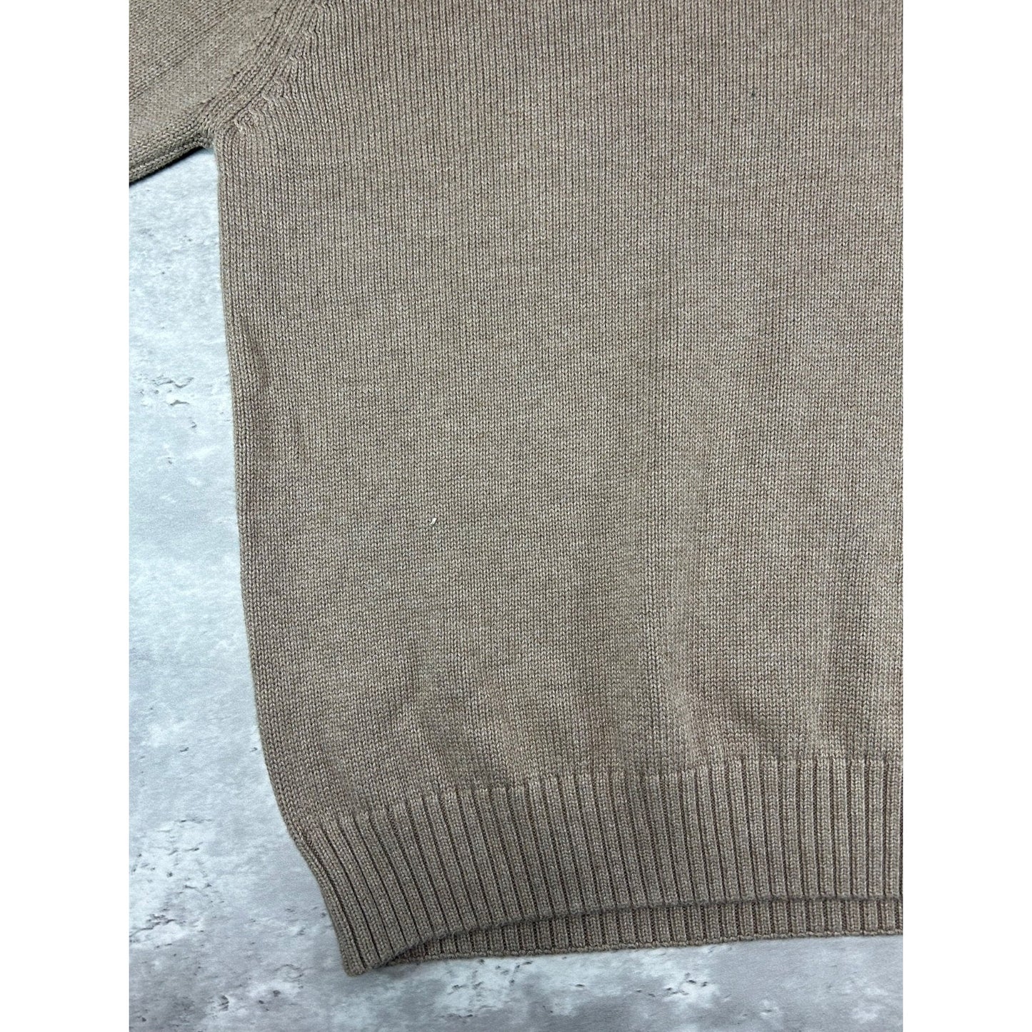 Vintage Dockers Plaid Print Pullover Ribbed Knit Sweater Size XL