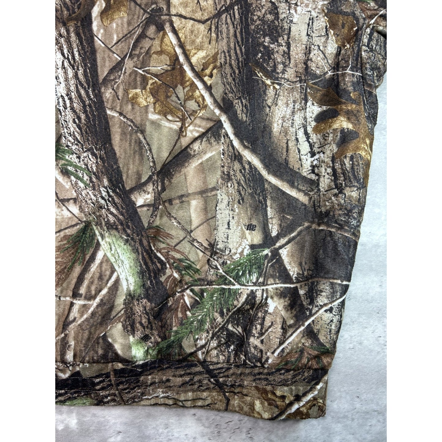 Vintage Field And Streams Realtree Camo Hooded Hunting Jacket Size XL