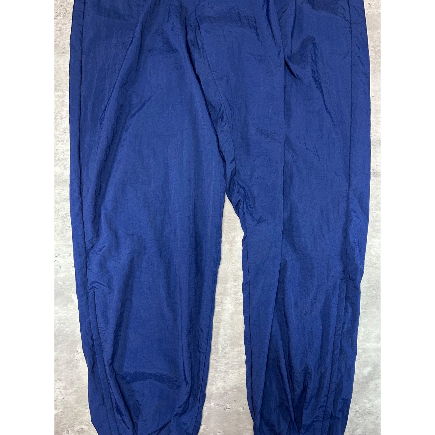 Vintage 90s Nike Tonal Embroidered Swoosh Nylon Track Pants Size XL