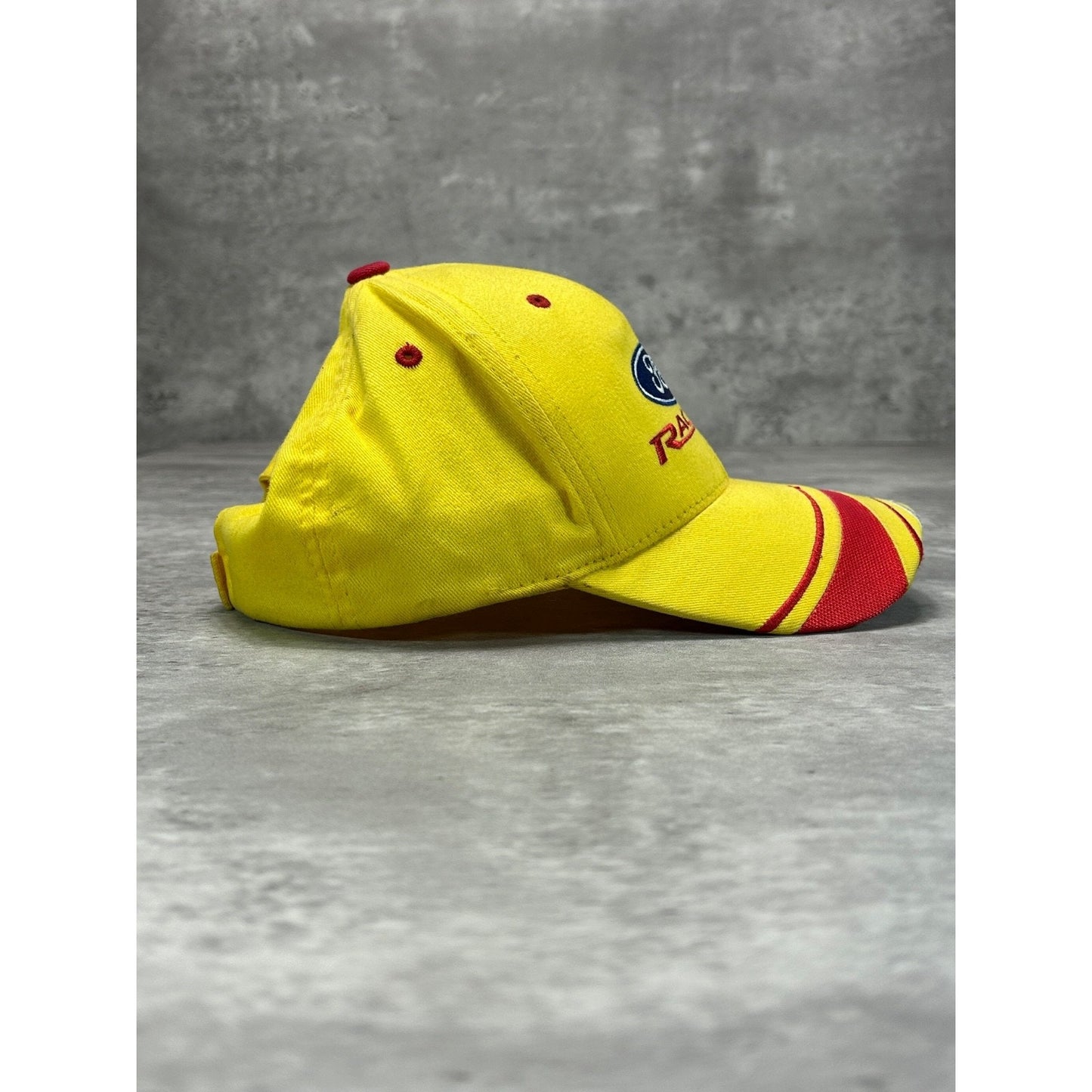 Vintage Ford Racing Nascar Embroidered Spellout Strapback Hat OSFA