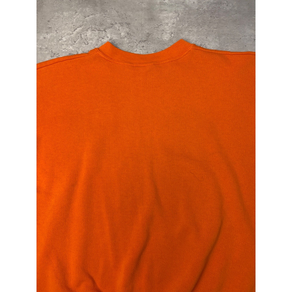 Vintage Cleveland Browns NFL Bulldog Spellout Graphic Sweatshirt Size Large