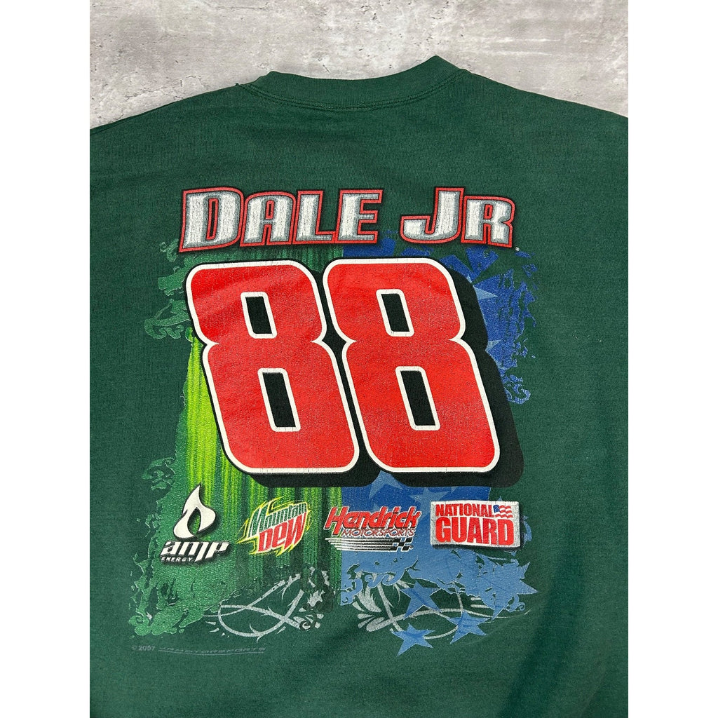 Vintage Dale Earnhardt Jr. #88 Nascar Racing Graphic Sweatshirt Size XL