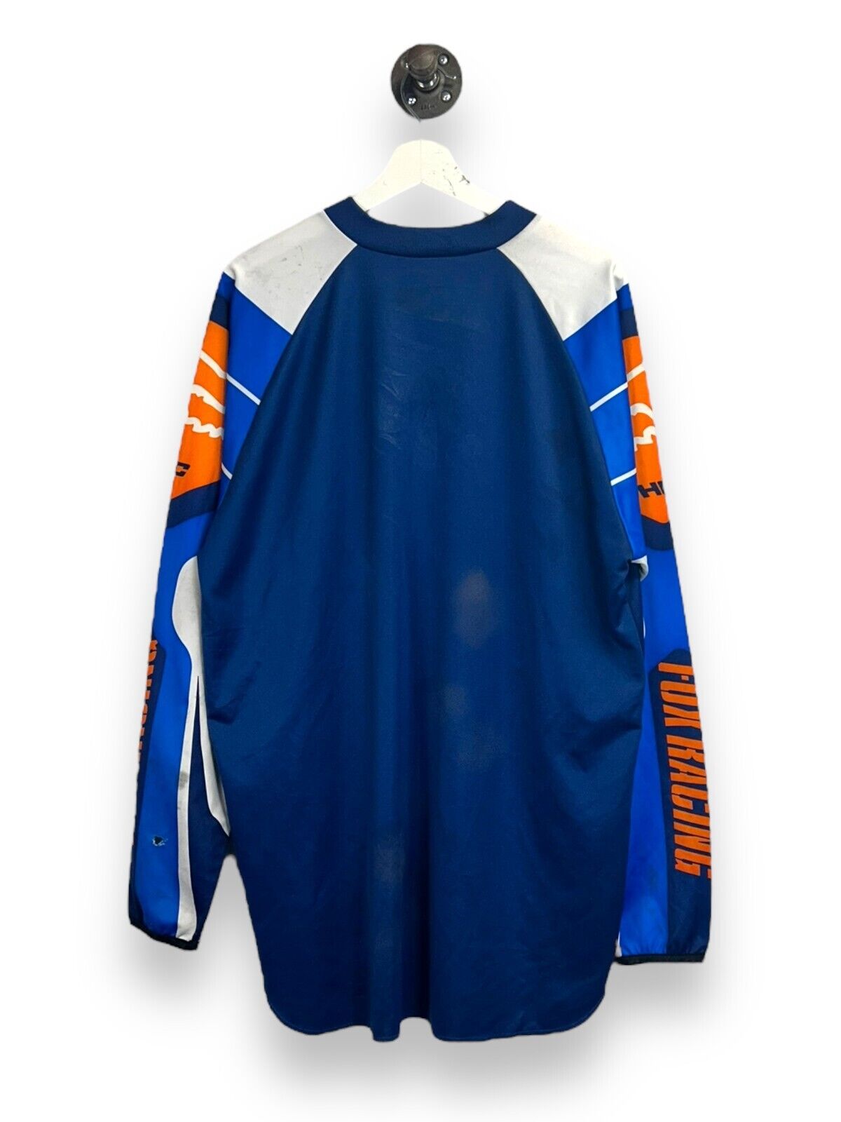 Vintage Fox Racing Long Sleeve Motocross Jersey Size XL