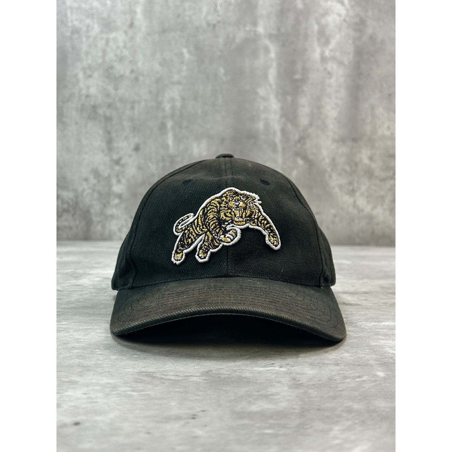 Vintage 90s Hamilton Tiger Cats CFL Embroidered Logo Strapback Hat OSFA