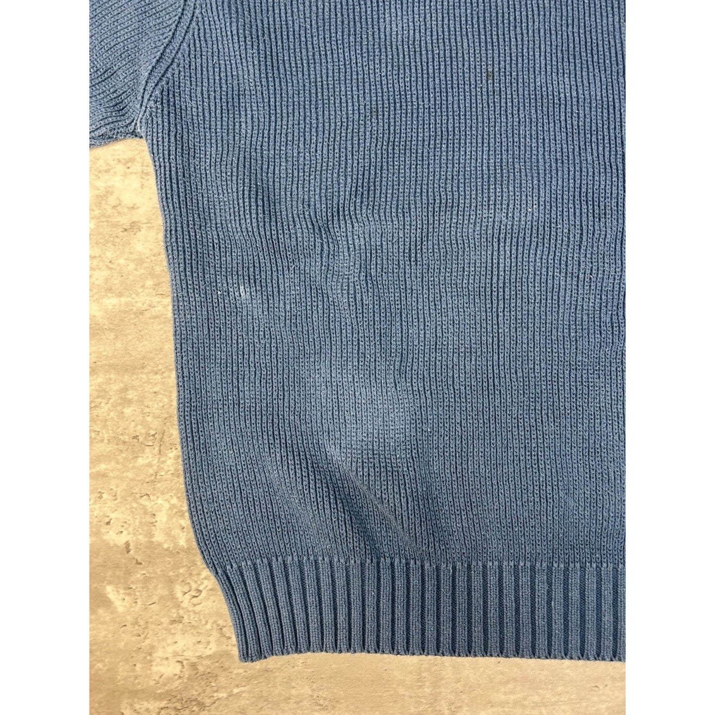 Vintage 90s Eddie Bauer Solid Ribbed Pullover Knit Sweater Size Large