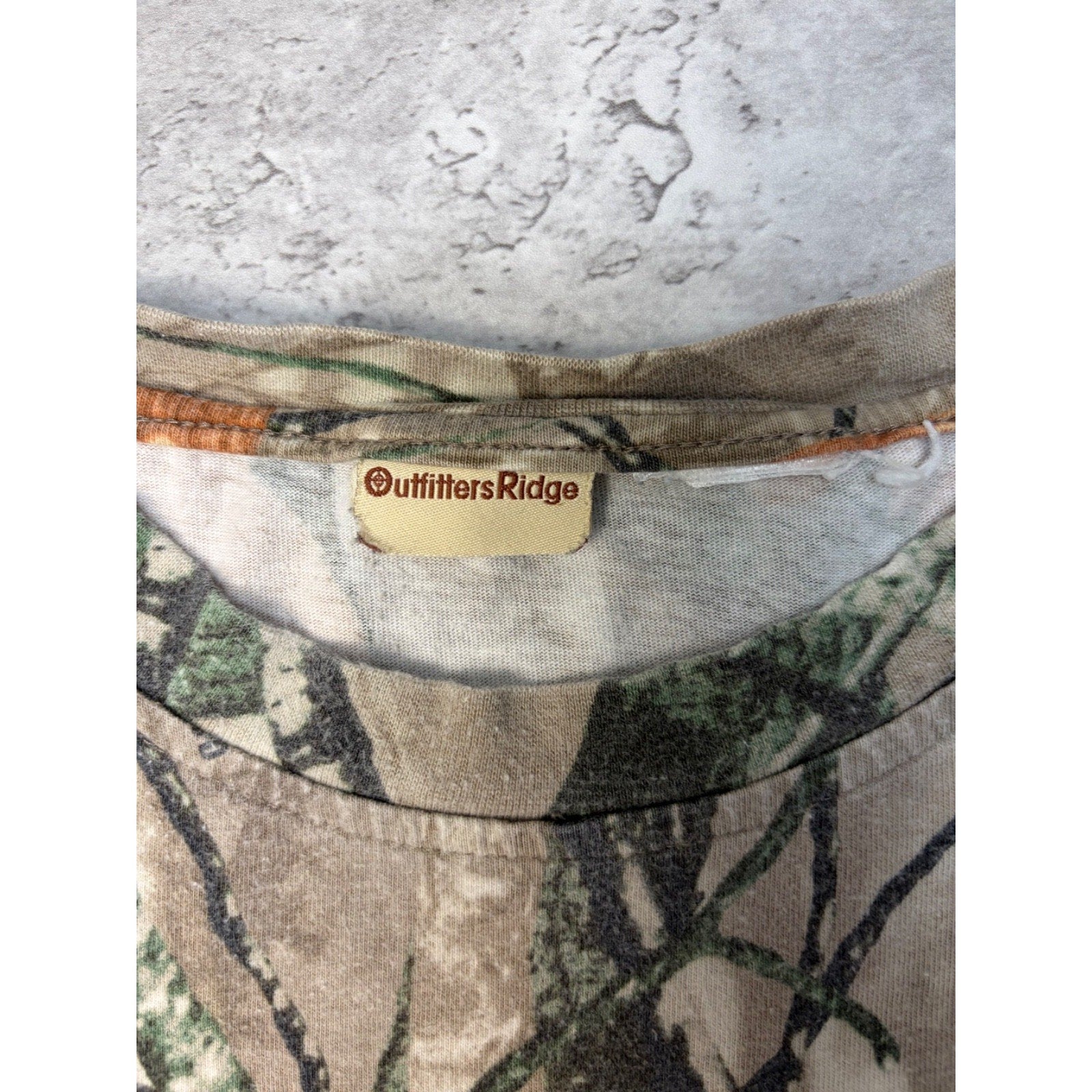Vintage Outfiters Ridge Fusion 3D Hunting Camo Longsleeve T-Shirt Size 2XL