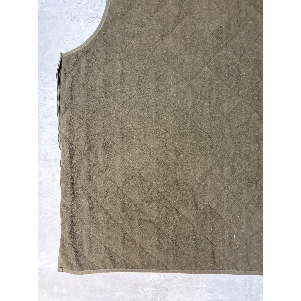 Vintage Barbour Polarquilt Quilted Reversible Vest Size XL