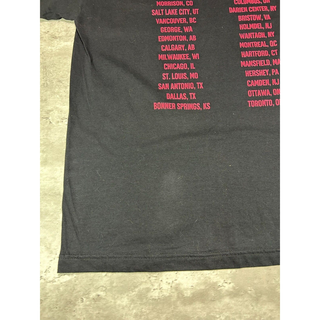 Vintage 2001 John Mellencamp Cuttin Heads Rock Music Tour T-Shirt Size Large