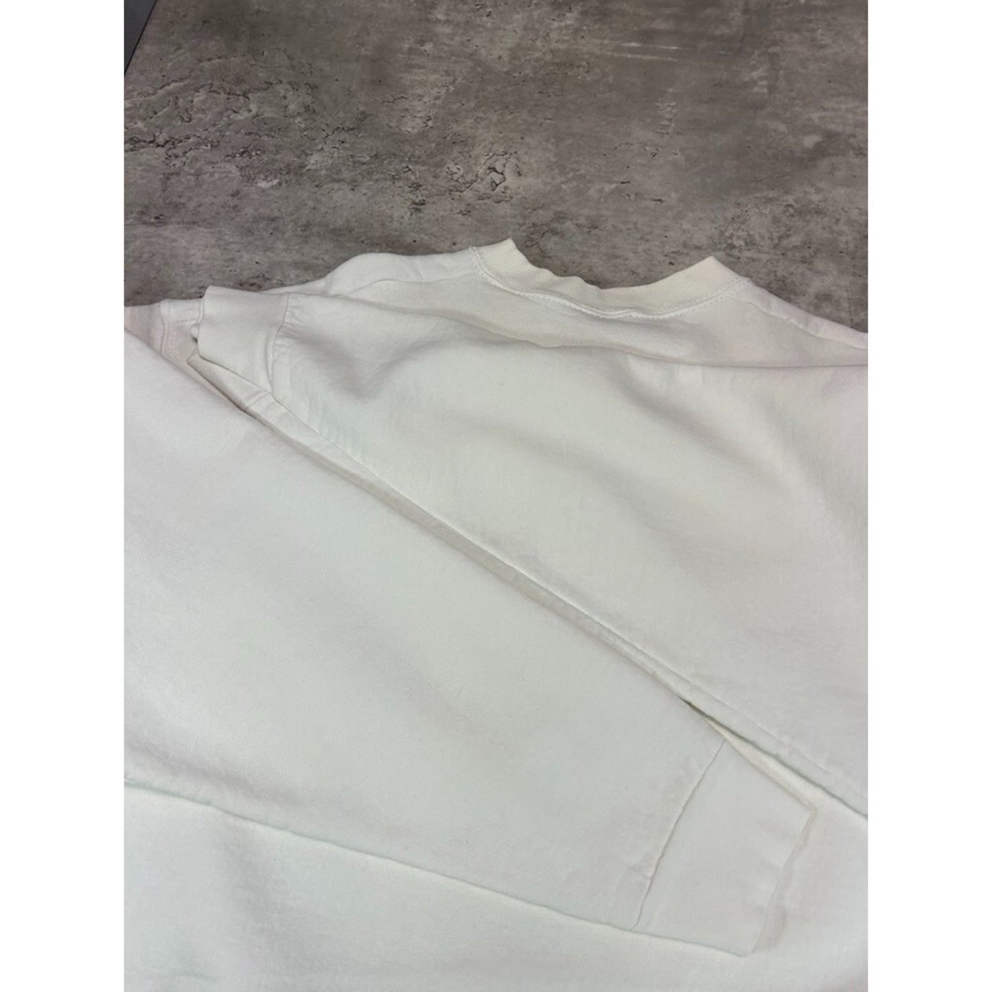 Vintage 90s Polaris Big Spellout Graphic Pullover Sweatshirt Size XL White