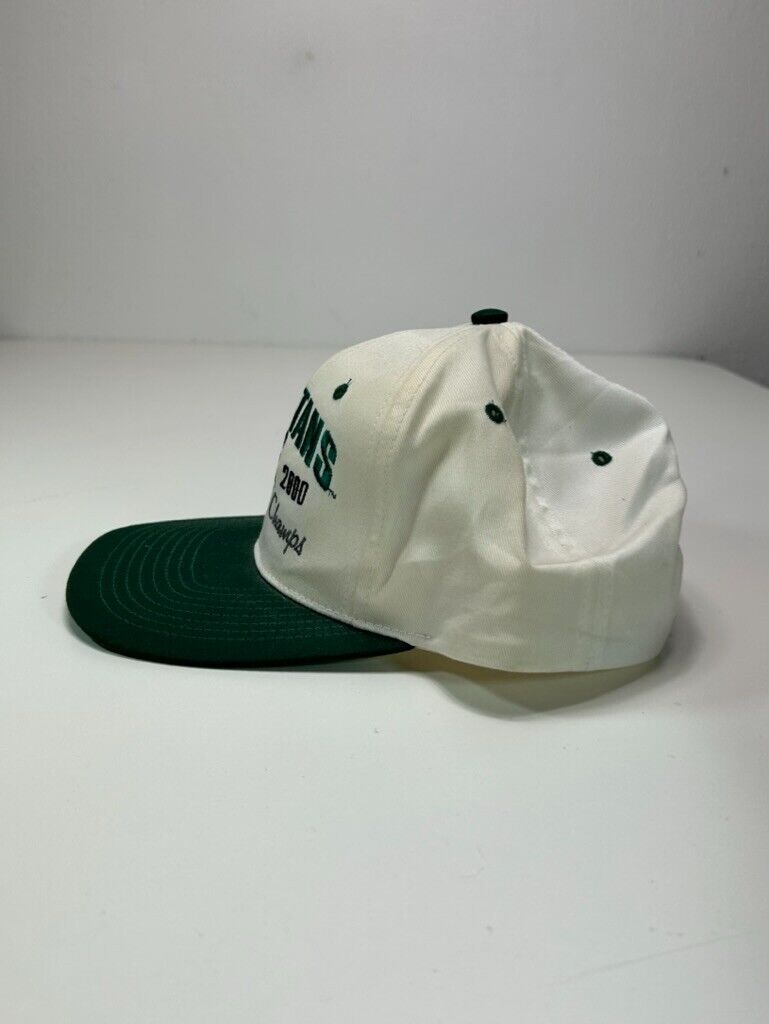 Vintage 2000 Michigan State Spartans NCAA National Champs Snapback Hat OSFA