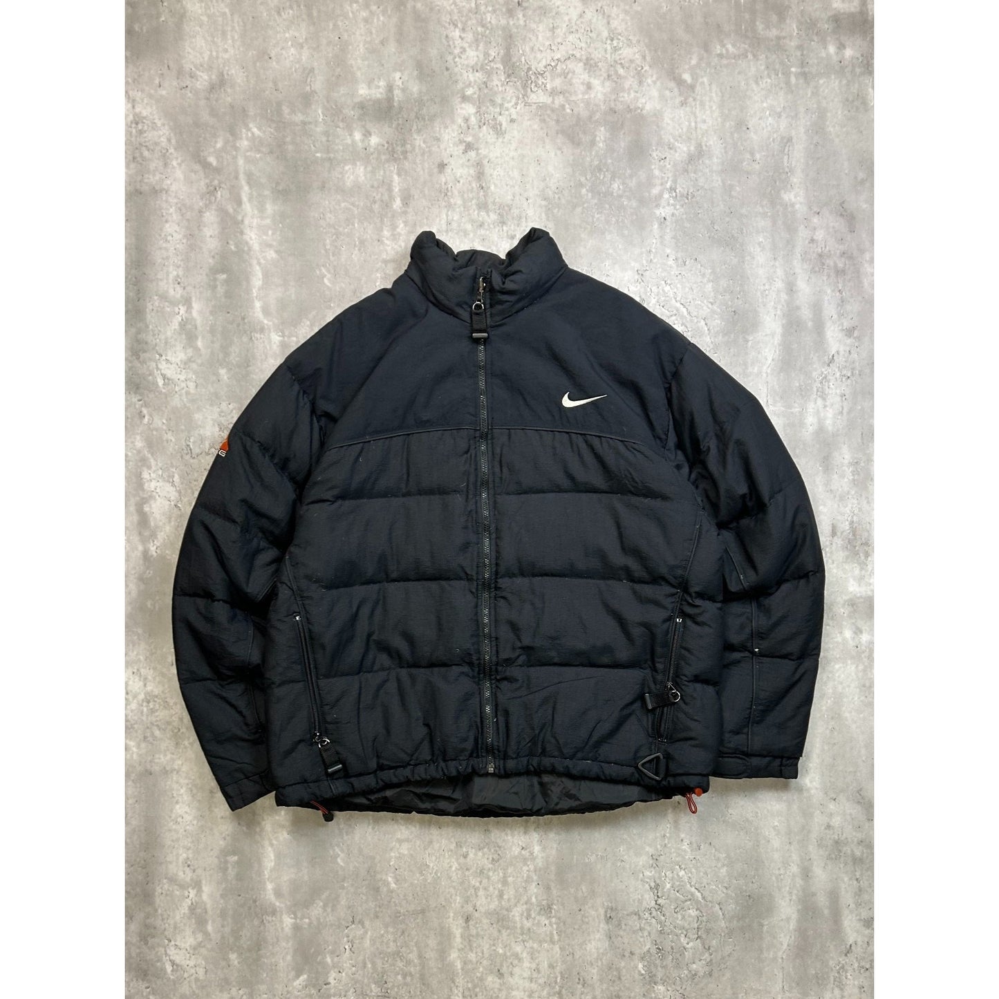 Vintage Nike ACG Embroidered Swoosh Full Zip Puffer Jacket Size XL