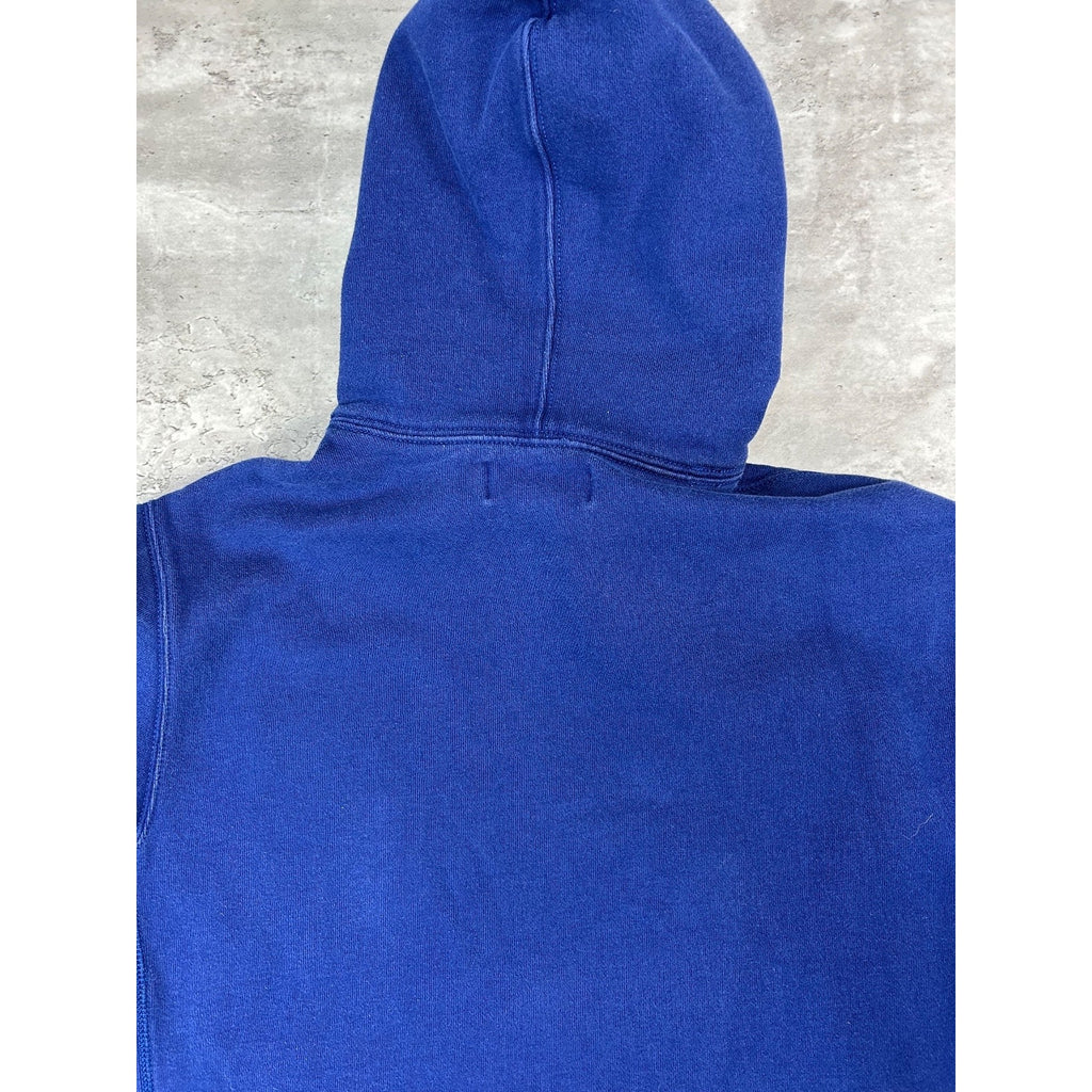 Vintage Polo Ralph Lauren Embroidered Pony Cropped Hooded Sweatshirt Size Large