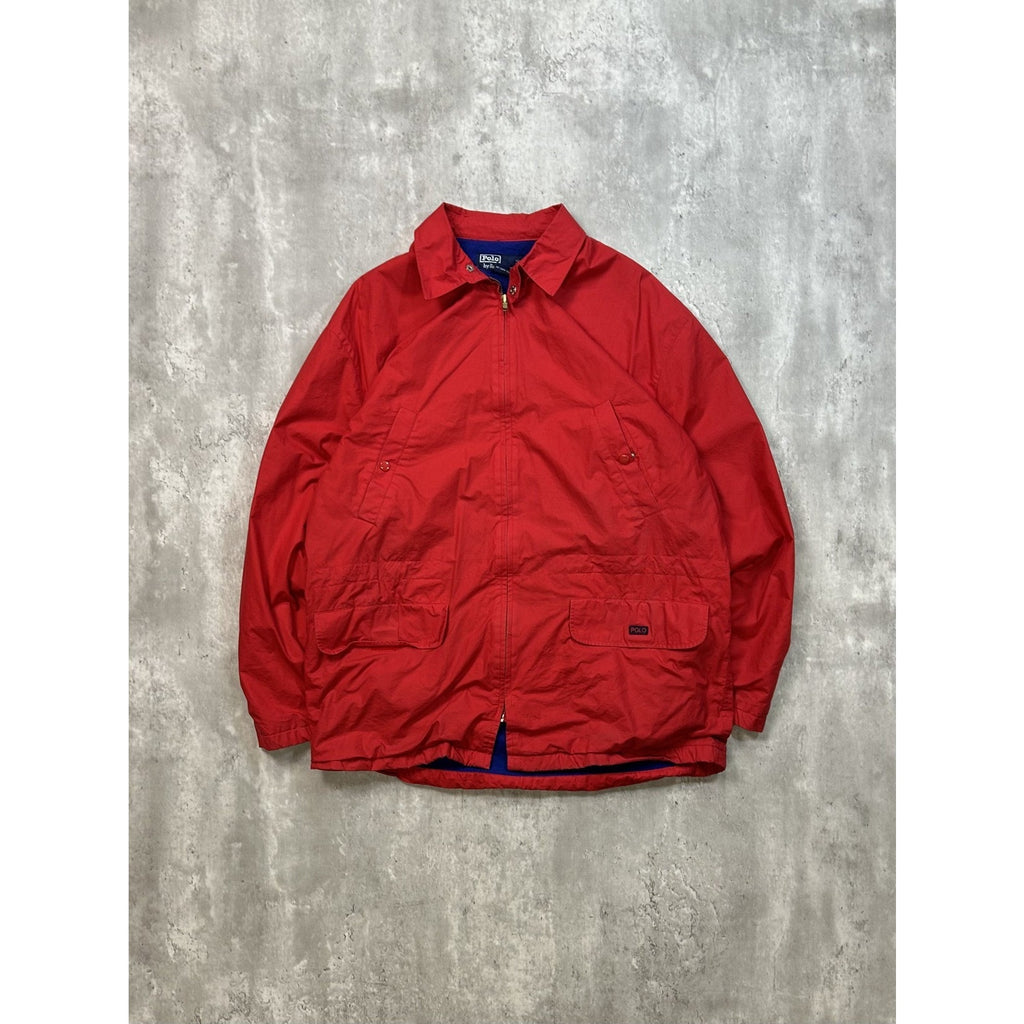 Vintage 90s Polo Ralph Lauren Insulated Multi Pocket Full Zip Jacket Size Medium