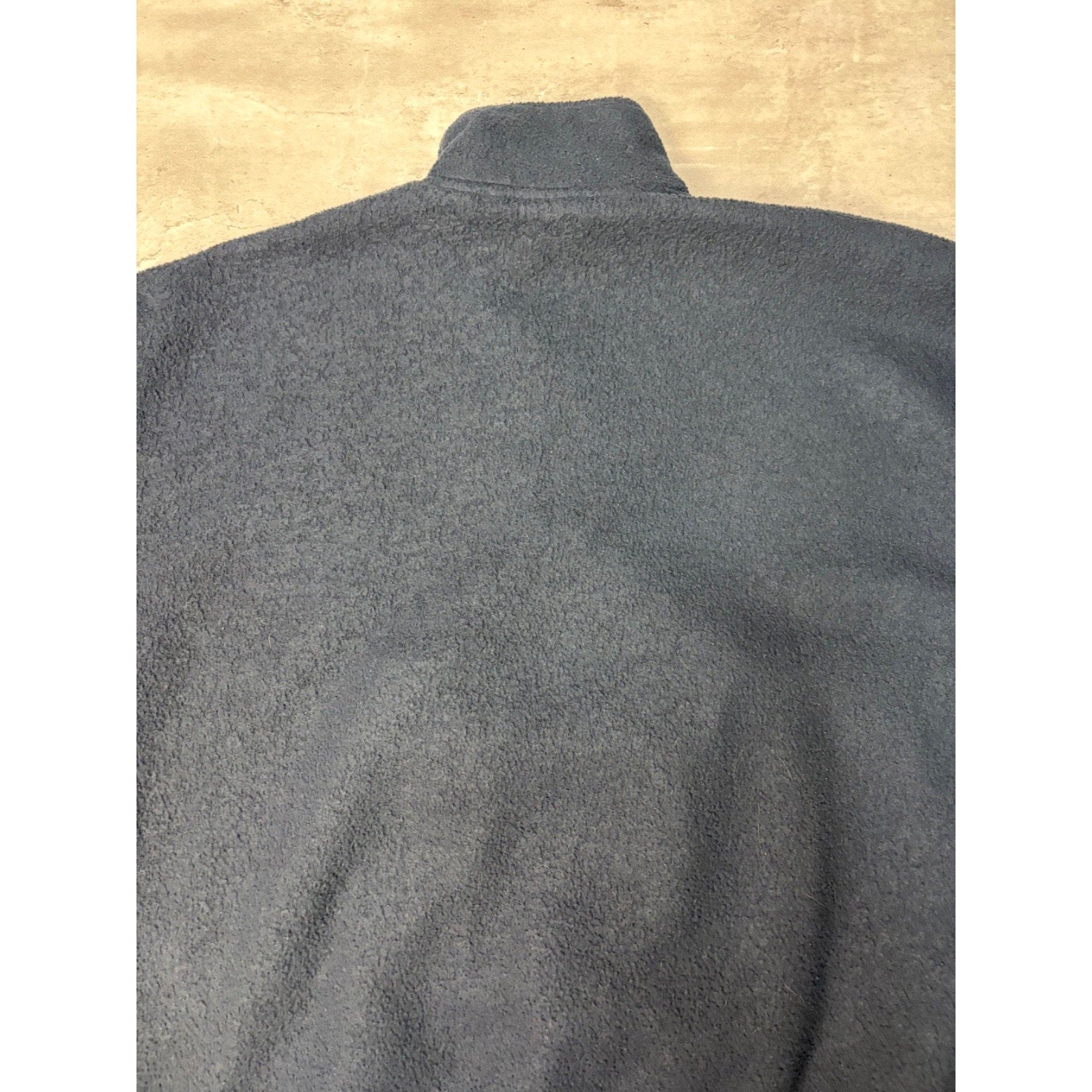 Vintage Bugle Boy Company Two Tone 1/2 Zip Fleece Sweatshirt Size Large