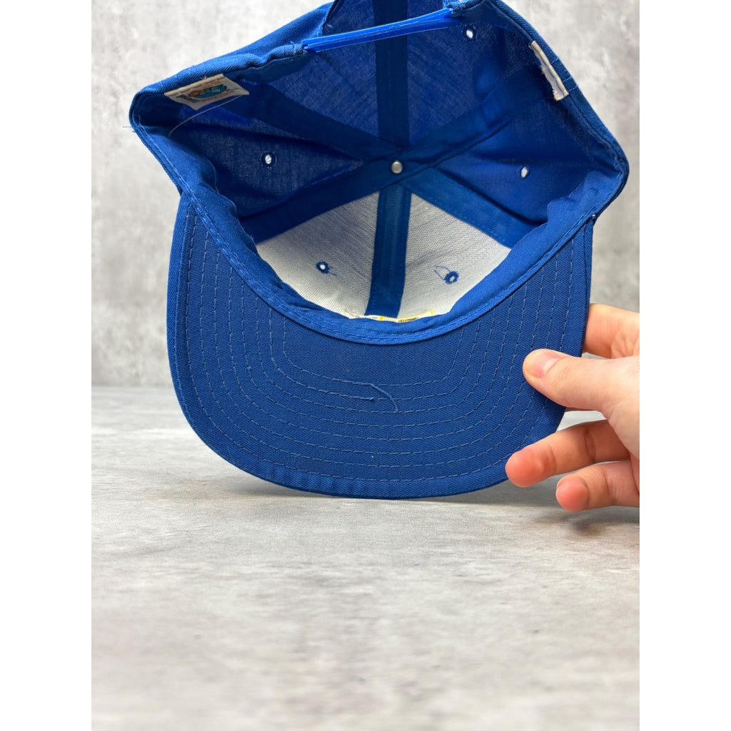 Vintage 90s Buffalo Sabres NHL Embroidered Logo Hockey Snapback Hat OSFA
